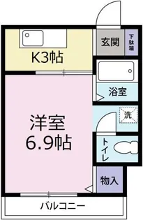 コーポ峰【2階】の間取り