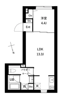 パストラーレ豊玉【2階】の間取り