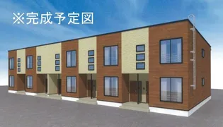 秋田県由利本荘市岩渕下【アパート】の外観