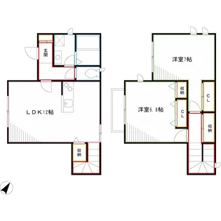 Luz三鷹の間取り