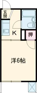 タウニィ児玉【2階】の間取り