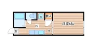 アメニティ原町【1階】の間取り