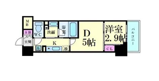 パークアクシス新栄【4階】の間取り