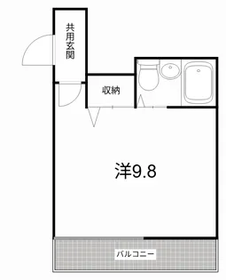 ガーデンハウス雅C・D【2階】の間取り