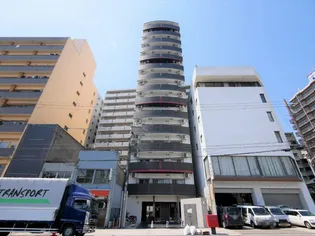 ラシュレエグゼ夕陽丘【6階】の外観