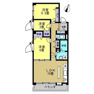 リアライズ柏II【7階】の間取り