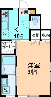 グランノア掛尾B棟【1階】の間取り