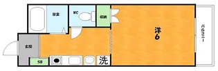 デイジーコート牧野【1階】の間取り