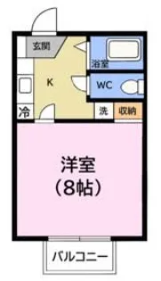 チェルシー【1階】の間取り