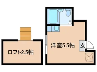 横尾荘【2階】の間取り