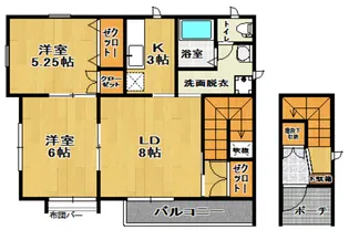 ウェルミント【2階】の間取り