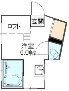 レジデンス豊【4階】の間取り