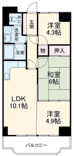 シュターンハイム第2【5階】の間取り