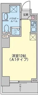 エグゼトゥール日本橋【3階】の間取り