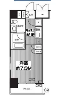 グランハイツ錦糸町【9階】の間取り