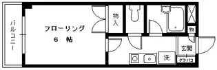 サニースポット【3階】の間取り