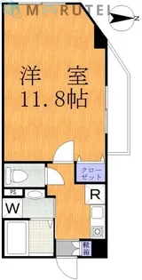 エクシードハイツB【2階】の間取り
