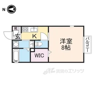 ヴィラコスモ【2階】の間取り