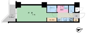 Y’s COLLECT【4階】の間取り