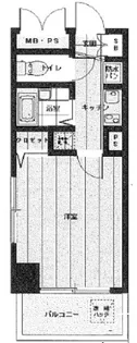 ヴェルト日本橋III【10階】の間取り