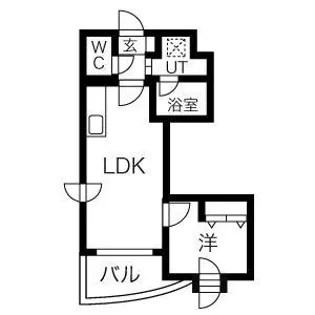 エスパシオII【3階】の間取り