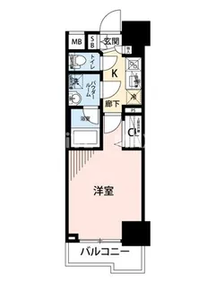 メインステージ亀戸VI【5階】の間取り