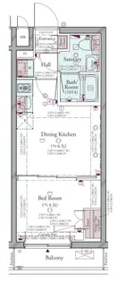 コンシェリア東京 <OHANAJAYA THE RESIDENCE>【2階】の間取り