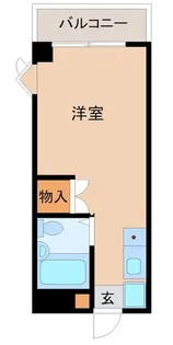 メゾンドサンベール【4階】の間取り