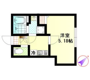 ラ・テール池袋【1階】の間取り