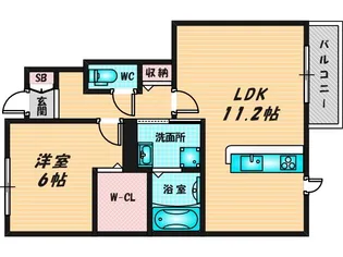 グランドール【1階】の間取り