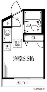 ラックス本牧パート1【1階】の間取り