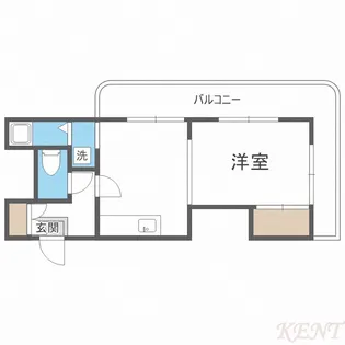 パークサイドふる里【3階】の間取り