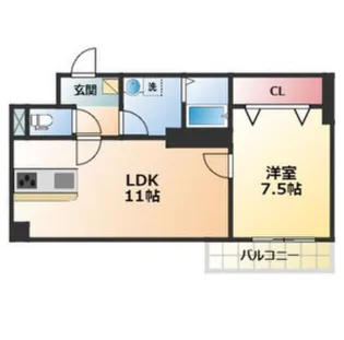 サンドリヨンゴキソ【1階】の間取り