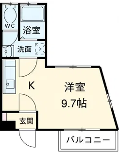 MIA CASA津賀田【3階】の間取り