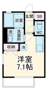 パルフェ グレースフル【2階】の間取り