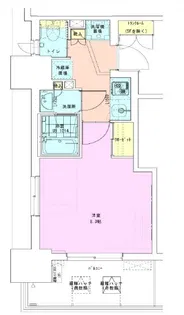 門前仲町レジデンス六番館【4階】の間取り