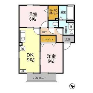 パストラル A【1階】の間取り
