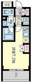 セイガステージ三鷹II【2階】の間取り