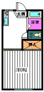 サンラフォーレA【2階】の間取り