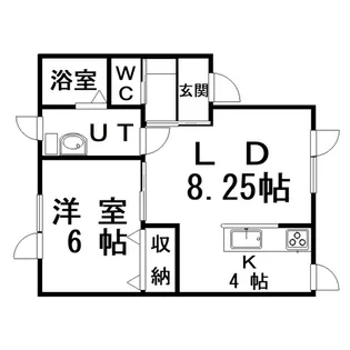 アロハ【1階】の間取り