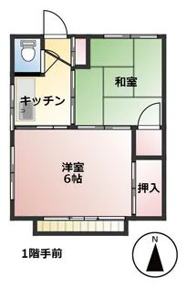 高藤荘【1階】の間取り
