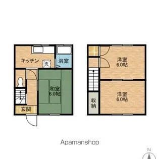 ファミリーコーポ【1階】の間取り
