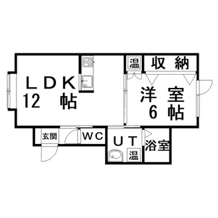 MAISON REVE【1階】の間取り