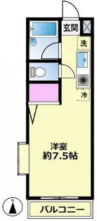 サンテラス自由が丘【2階】の間取り
