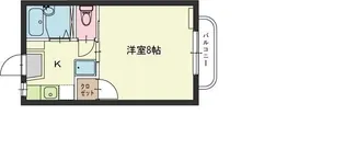 マーズ【1階】の間取り