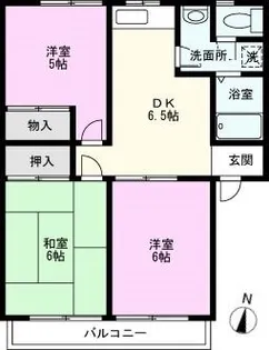 ヴィラ・グレース【2階】の間取り