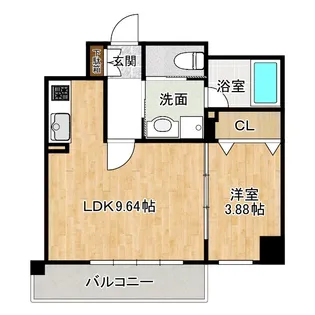 ルミエール日泉【2階】の間取り