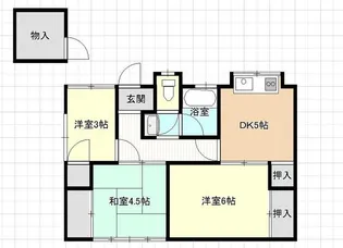 岡山県岡山市北区西辛川【一戸建】の間取り