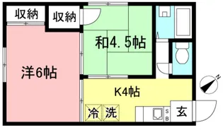 グリーンハウス【1階】の間取り