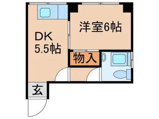 橋本ビル【5階】の間取り